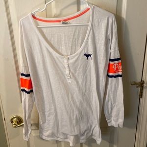 PINK Victoria’s Secret long sleeve shirt. Size medium.